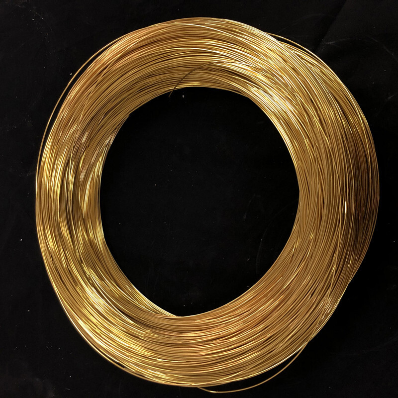 Diameter Ø0.3mm – 5mm Brass Round Wire Bare Unplated Jewelry Making / Wire Craft