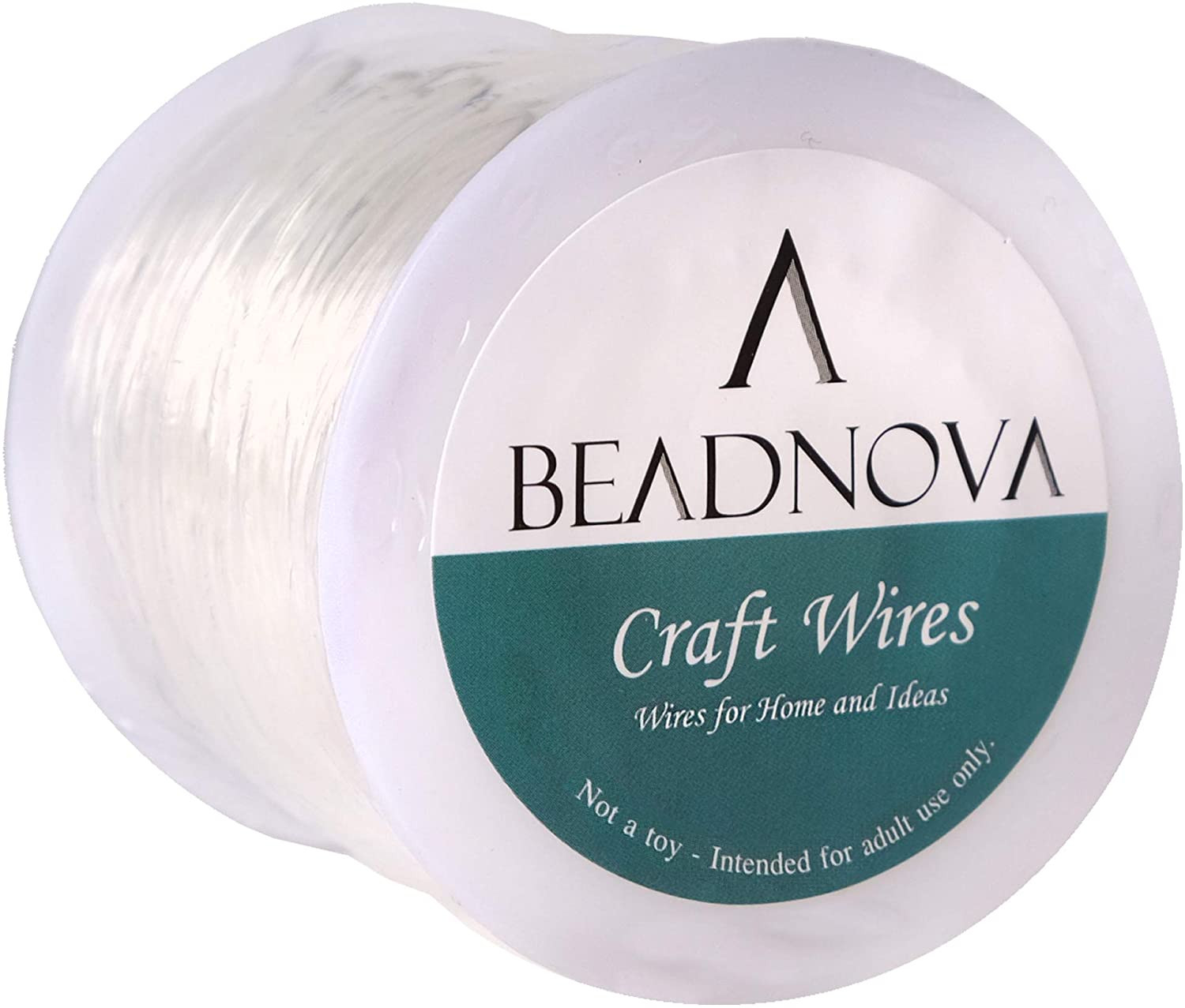 1Mm Bracelet String Clear Craft Wire Stretch String Cord for Jewelry Making Bead