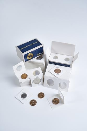 Coin FlipsPcs 20.5mm/(0.8 Inch) Coin Flips for Penny-(0.8 inch) 20.5mm 300