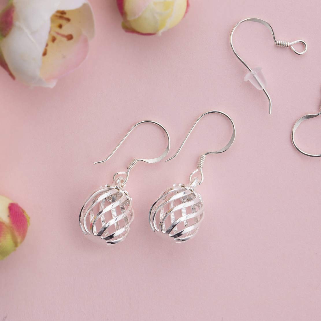 48Pcs/24Pairs 925 Sterling Silver Earring Hooks Hypoallergenic Silver Jewelry…