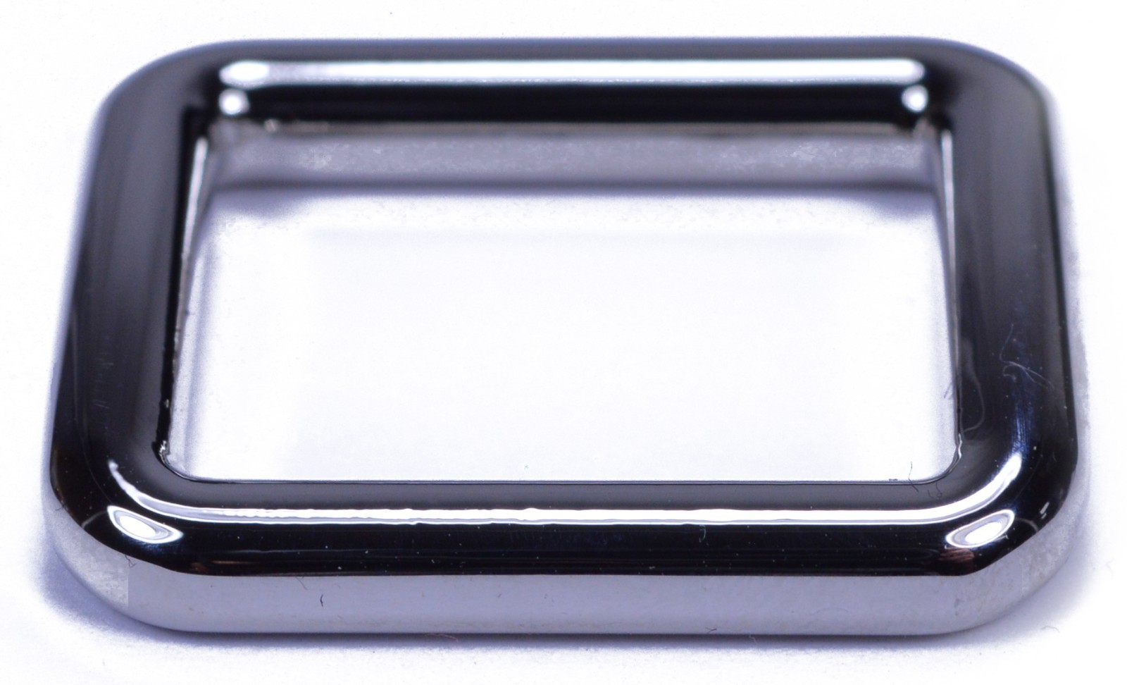 Square Stainless Steel Solid Metal Rings – Durable, Polished, S, M, L, XL