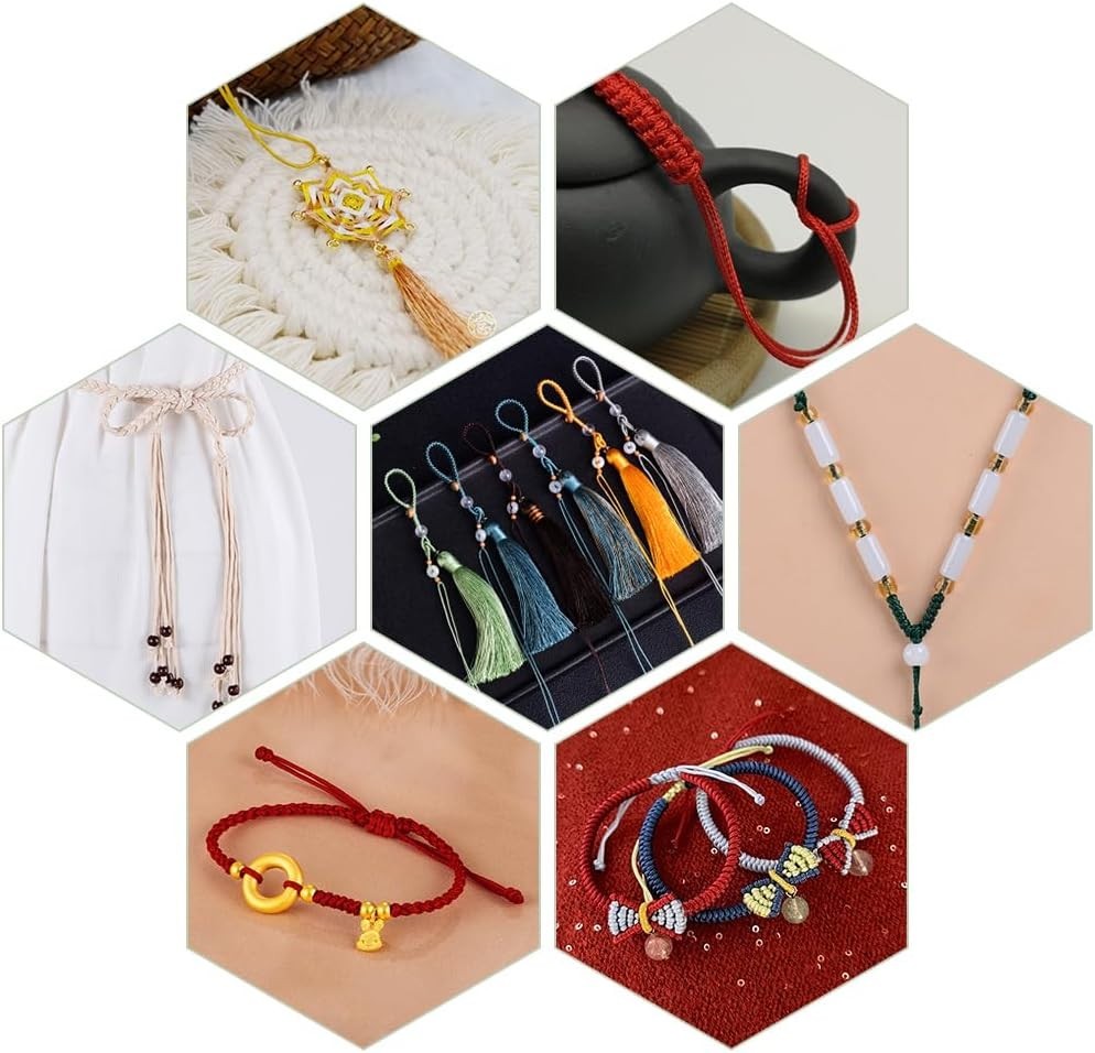 Chinese Knotting Cord – Nylon Bracelet Thread