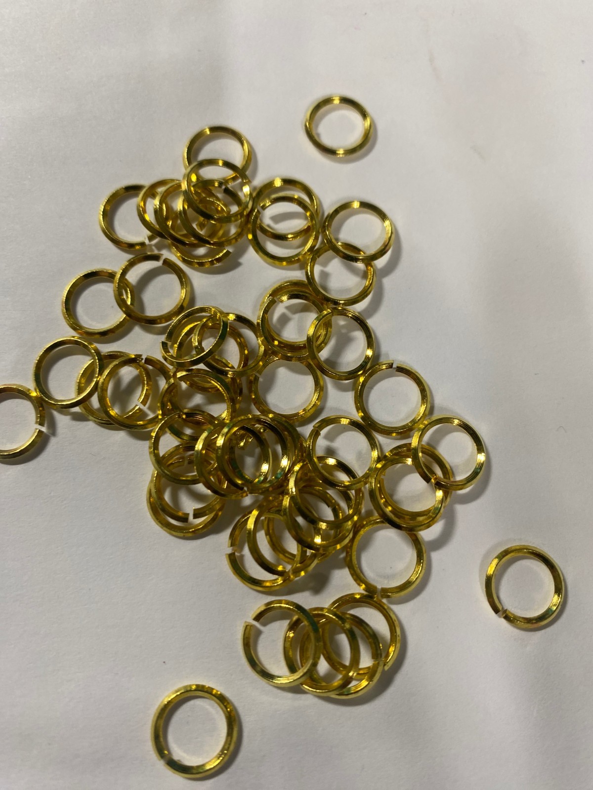 Jump Rings open and closed 10mm 12mm 18ga 16ga