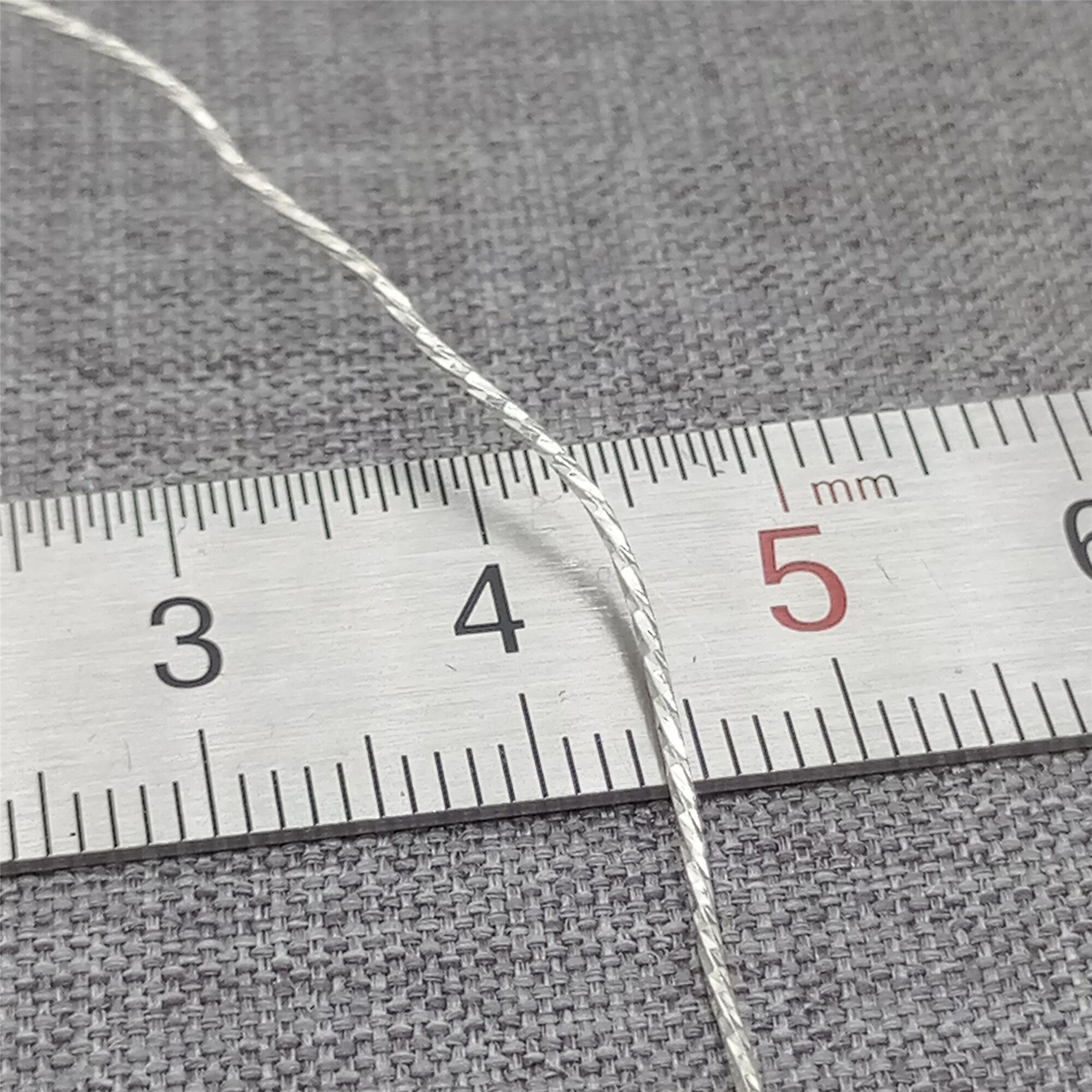 925 Sterling Silver Sparkle Shiny Wires 21 Gauge (0.7mm) 3.28 Feet (100cm)