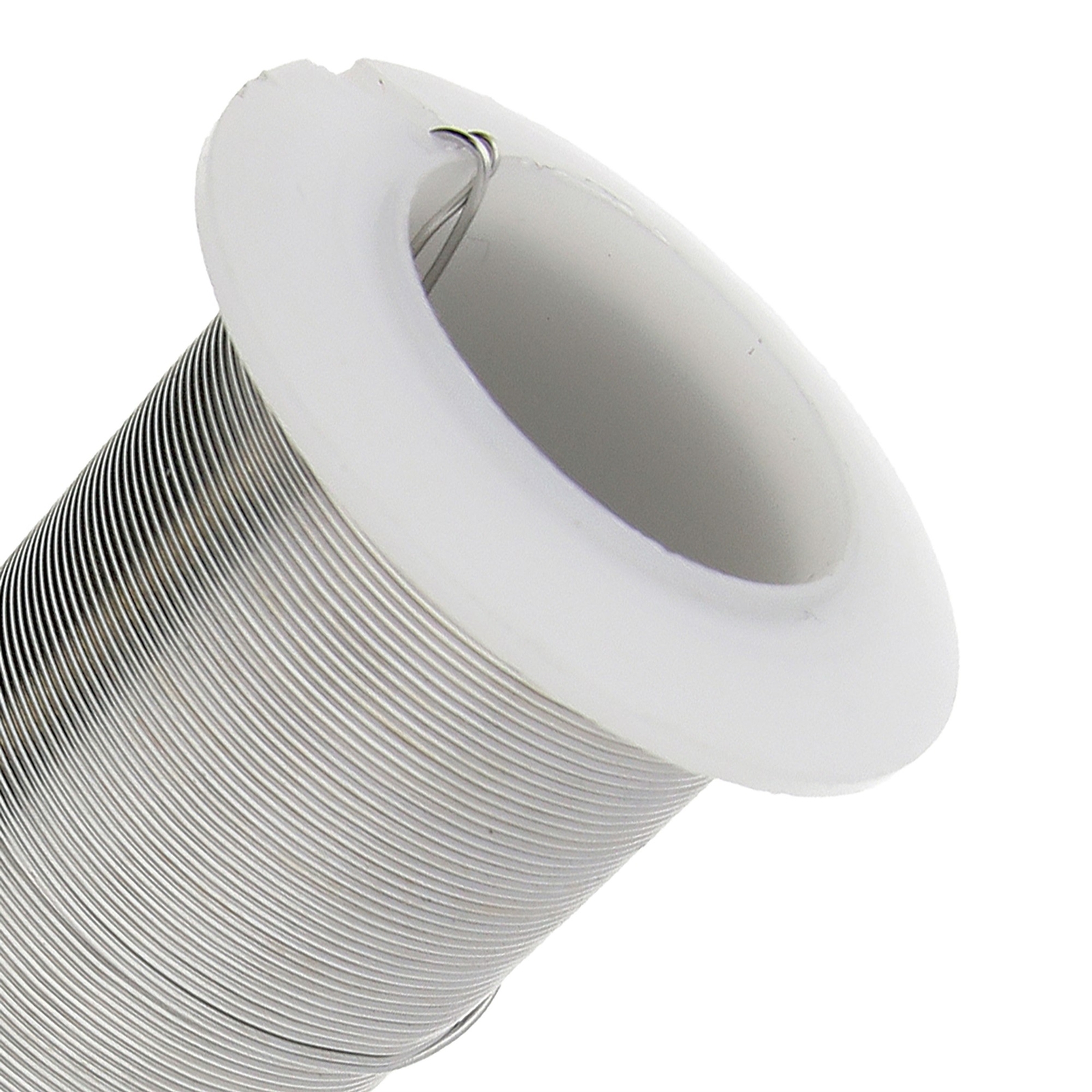 15 Yard Spool BeadSmith 20 Gauge Tarnish Resistant Silver 1/2 Hard Wrapping Wire