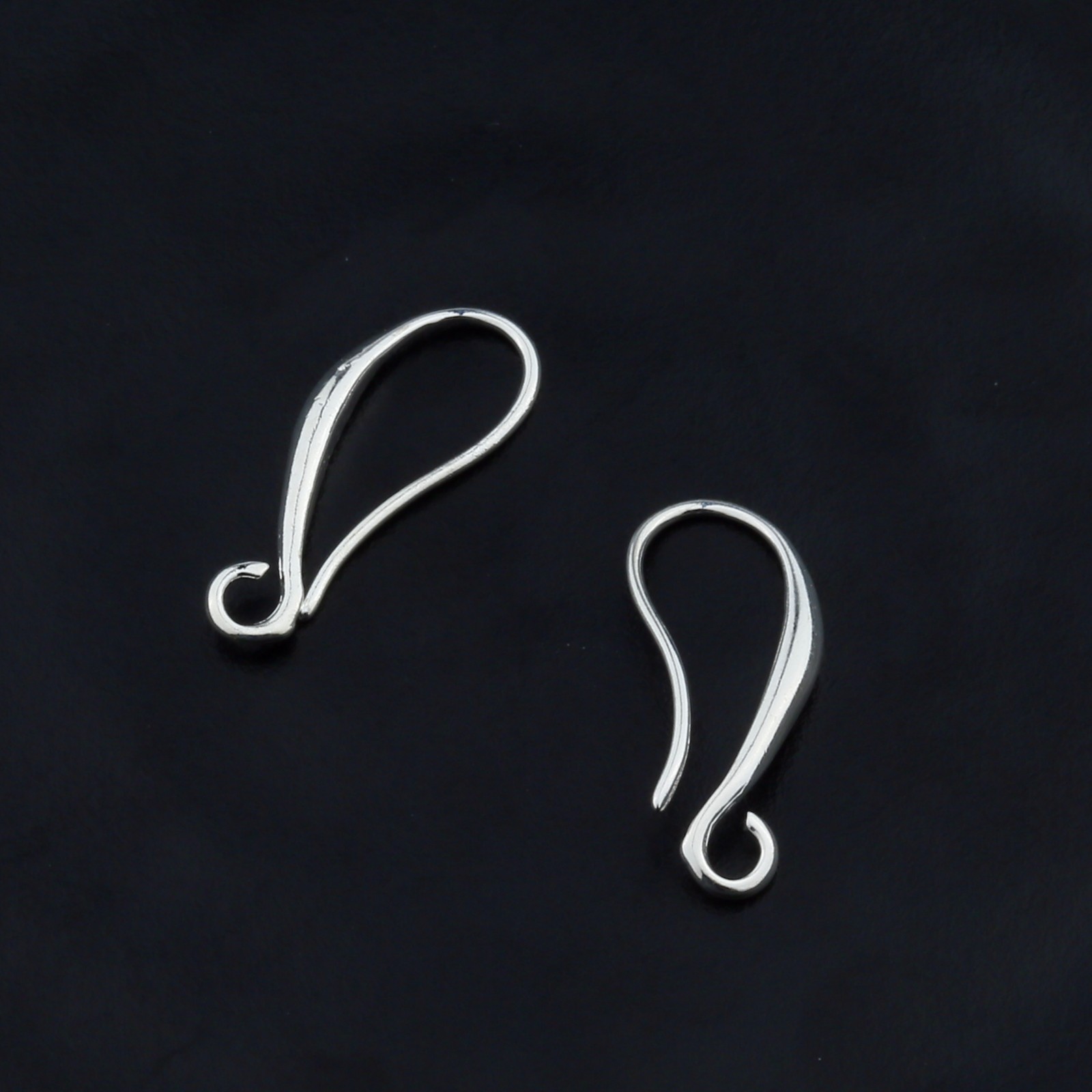 10/20/50PCS Jewelry Findings Real Pure 925 Sterling Silver Jewelry Six