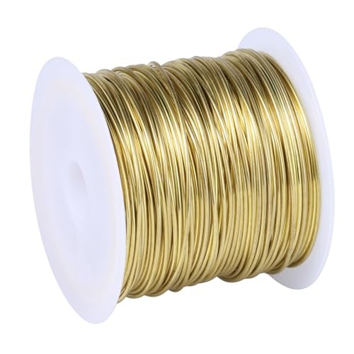 82FT Jewelry Wire 20 Gauge Tarnish-resistant Copper Beading Wires Roll Bulk Diy