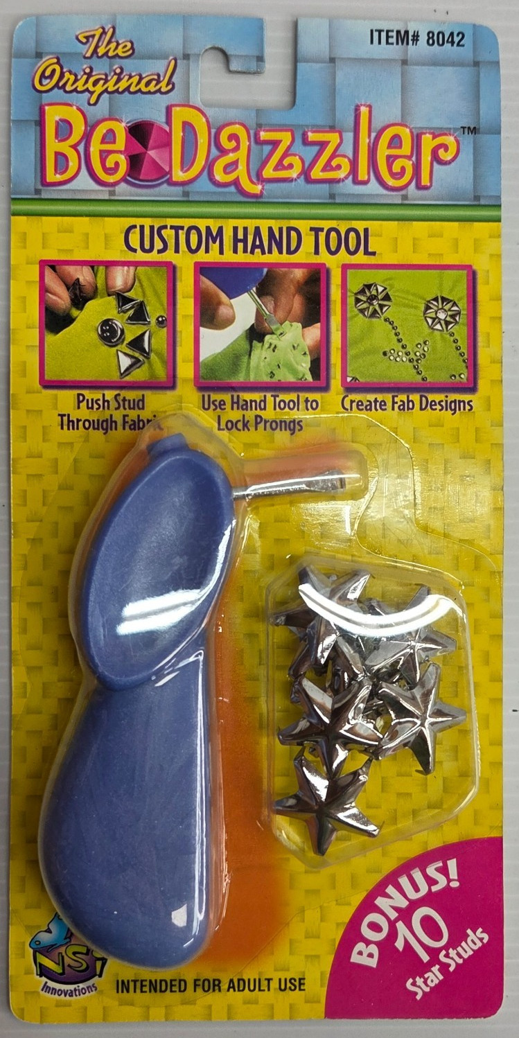 Be Dazzler Studs Rhinestones Beads Craft Supply Lot Original Tool Mixed Bundle