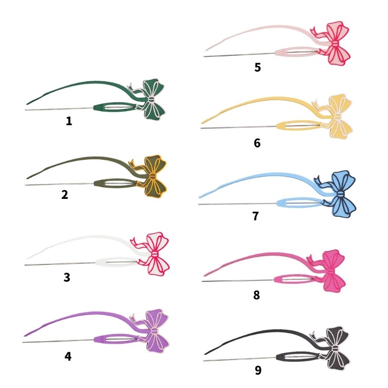Artistic Butterfly Snowflake Beading Pin Craft From Polylactic Acid Materials