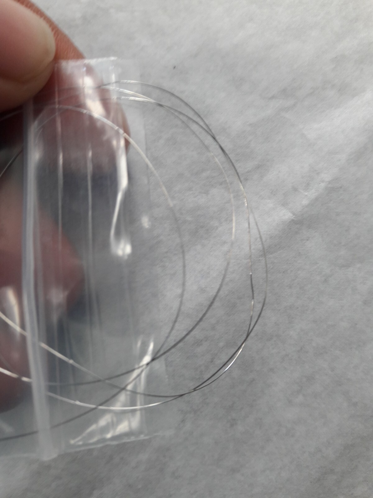 PLATINUM 950 ROUND WIRE 0.12 MM ~ 21″ INCHES LONG ~ FOR REPAIRS ON LASER ~READ~
