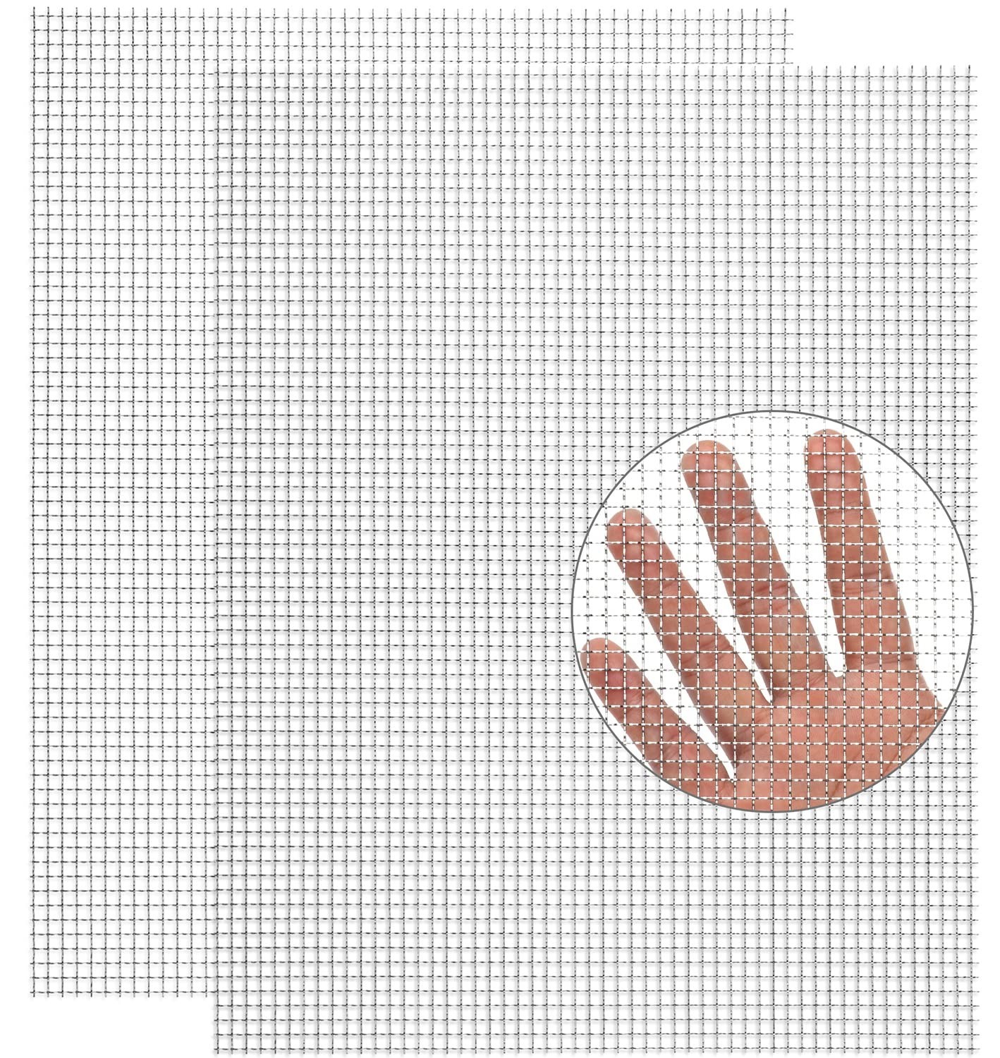 Durable Stainless Steel Mesh – 11 X 14.2 Crimped Screen, Not Easy Falling Off