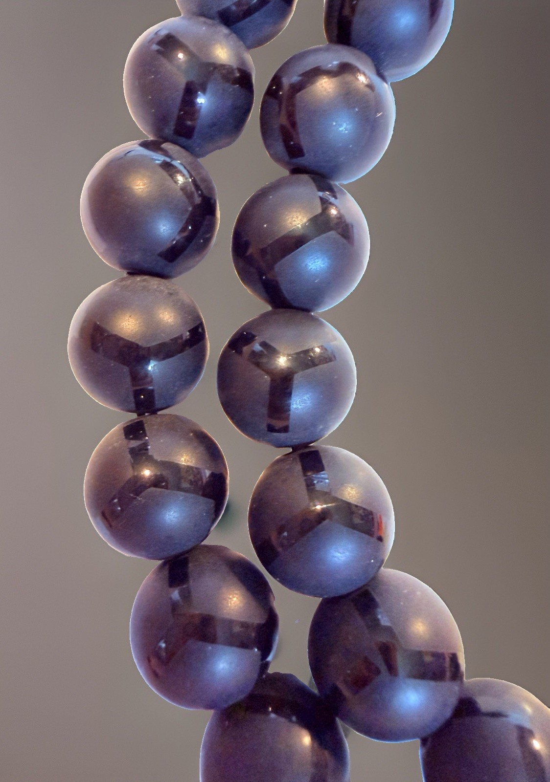 12mm Matte Agate Beads Round