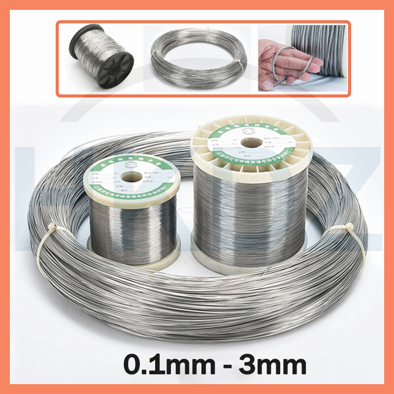 304 Stainless Steel Wire Φ0.1-3mm Single Soft/Hard Wire Making Jewellery Durable