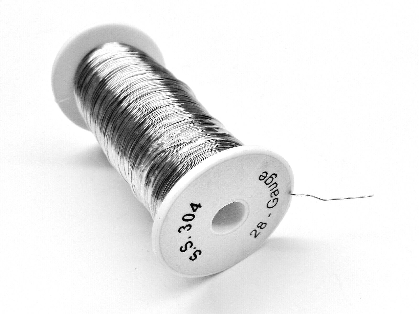 28ga Stainless Steel Wire Dead Soft Binding Wire Soldering 1/2lb Jewelry Making
