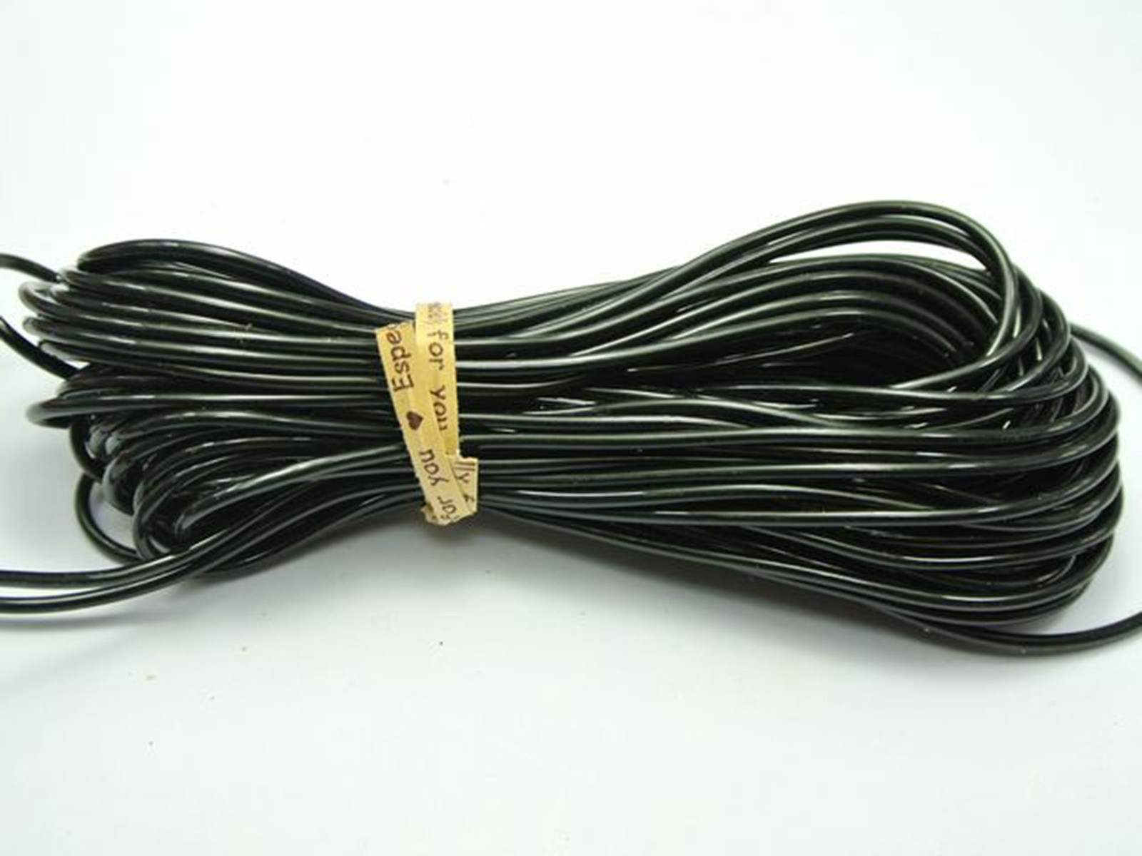 11 Yards Transparent 2mm Hollow Tubing Jewelry Cord Cover Memory Wire Craft DIY