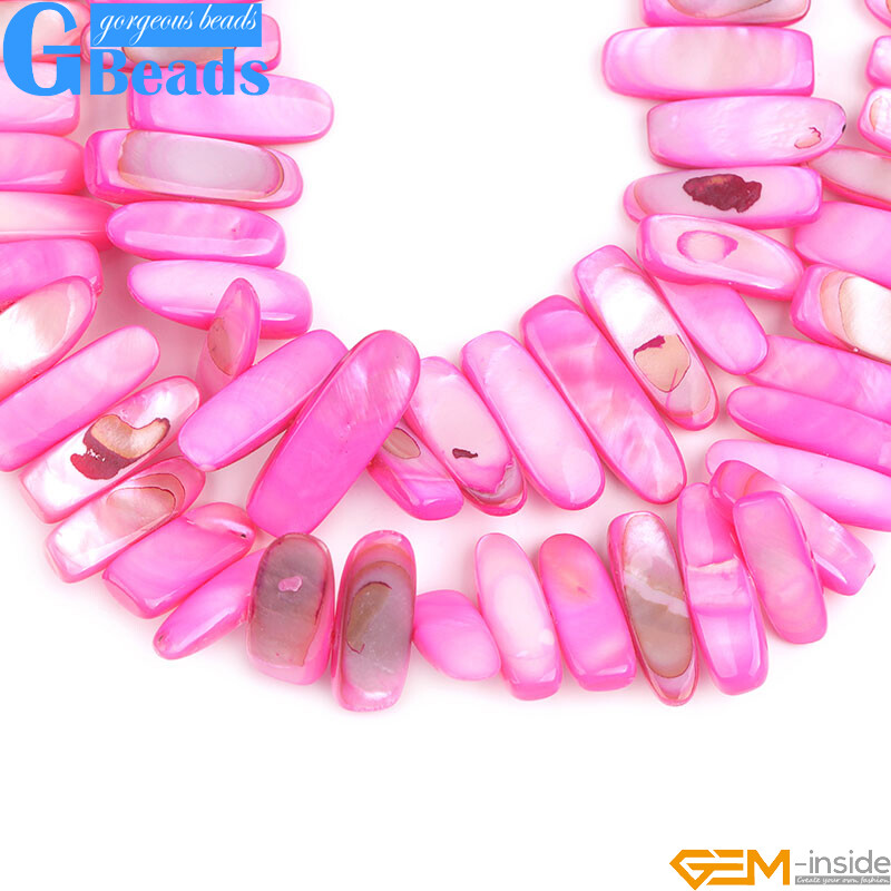 Freeform Multi-color Shell MOP Gemstone Chips Loose Beads For Jewelry Making 15″