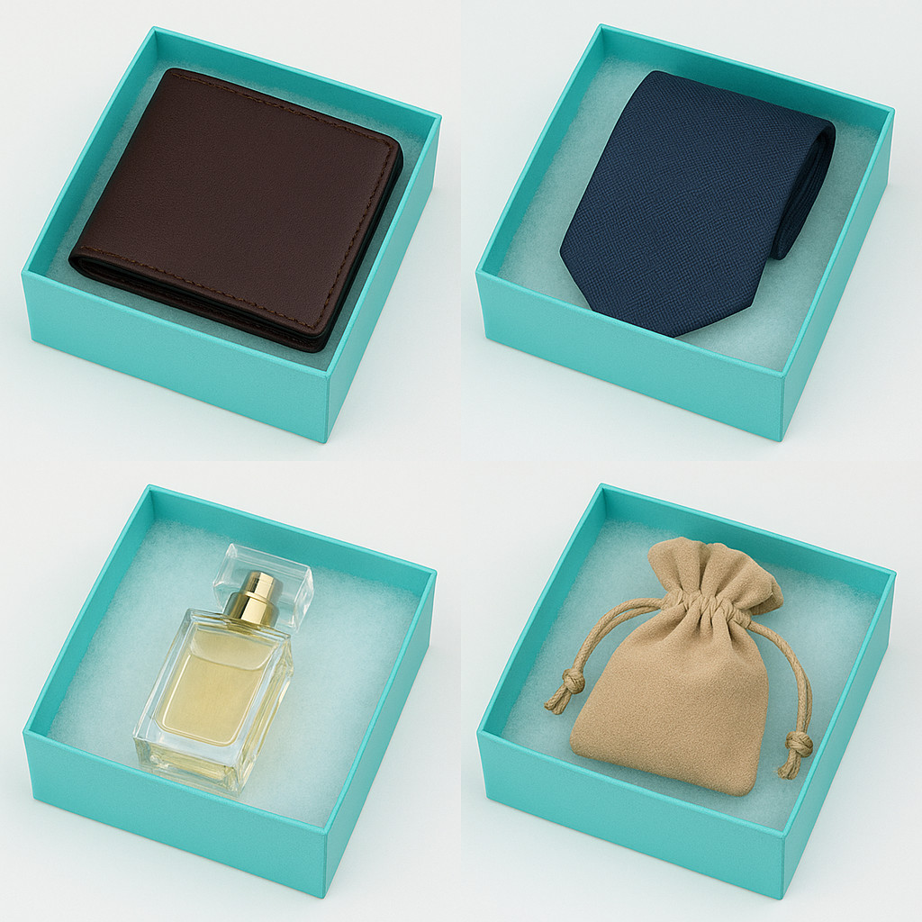CuteBox Glossy Teal Blue Cotton Filled Boxes 100pcs
