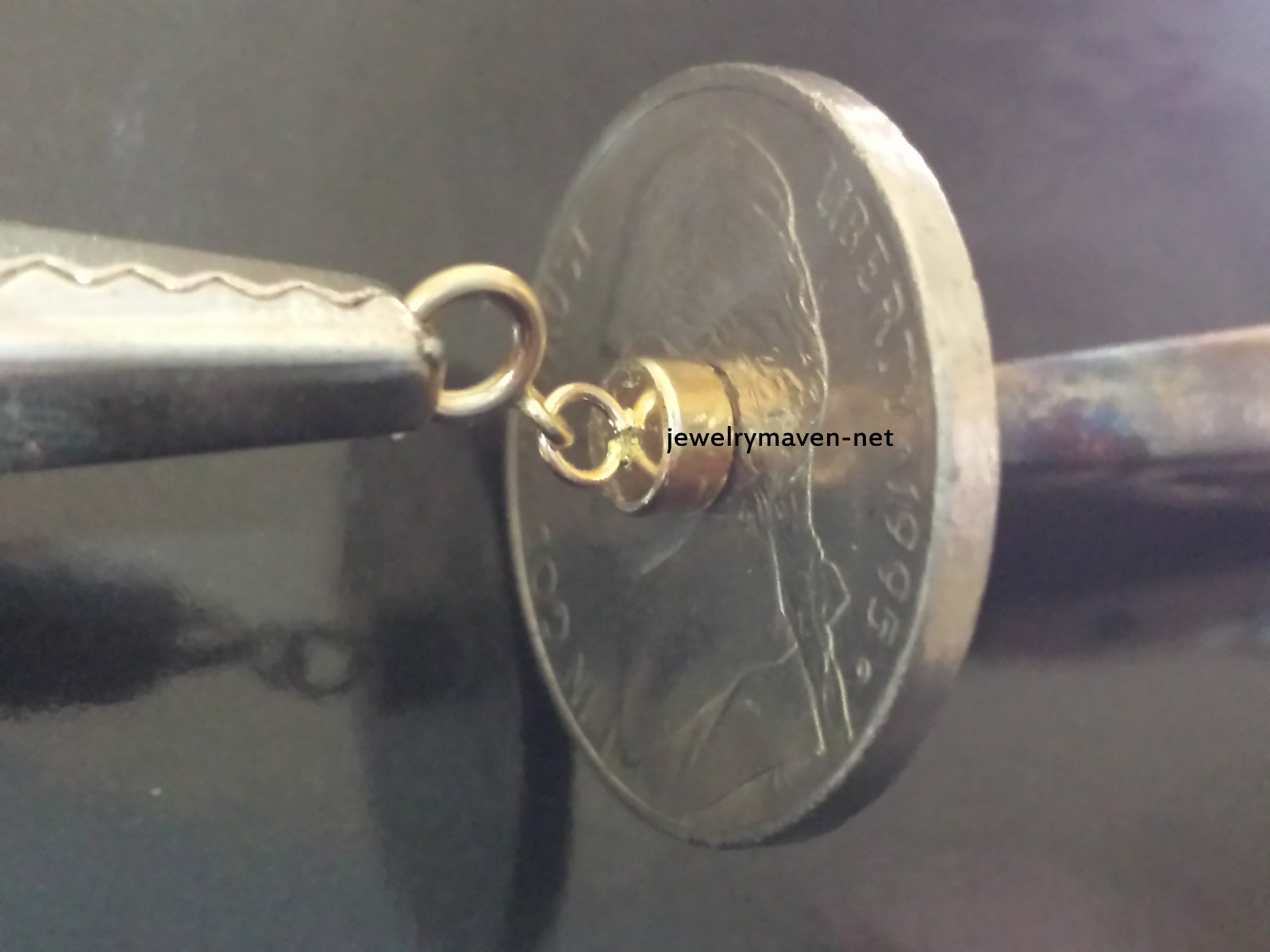 (3) 4.5mm Yellow 14k Gold FILLED MAGNETIC CLASP Extender 5mm spring ring USA