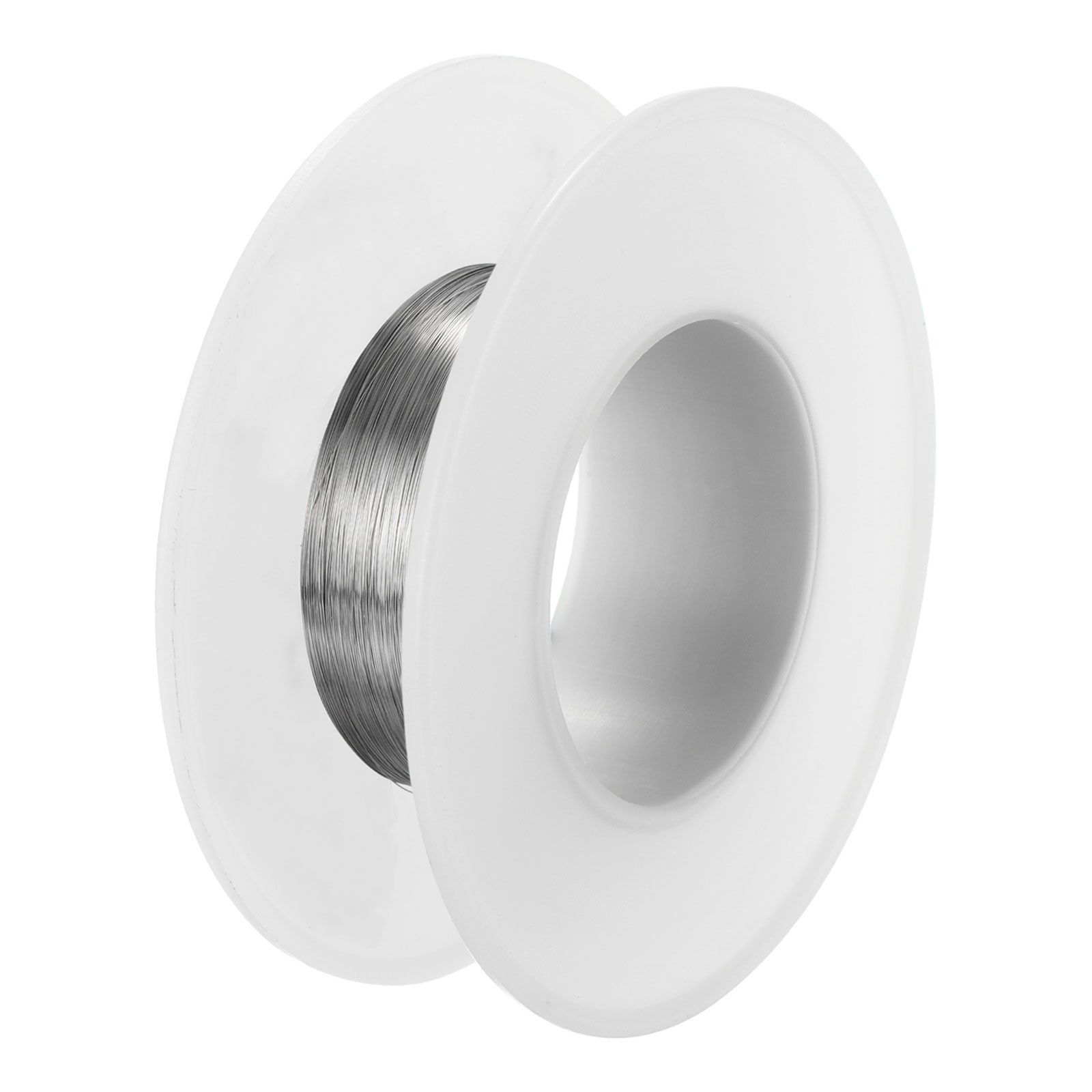 304 Stainless Steel Wire, 328 Ft 0.12mm 36 Gauge Soft Craft Wire, Silver