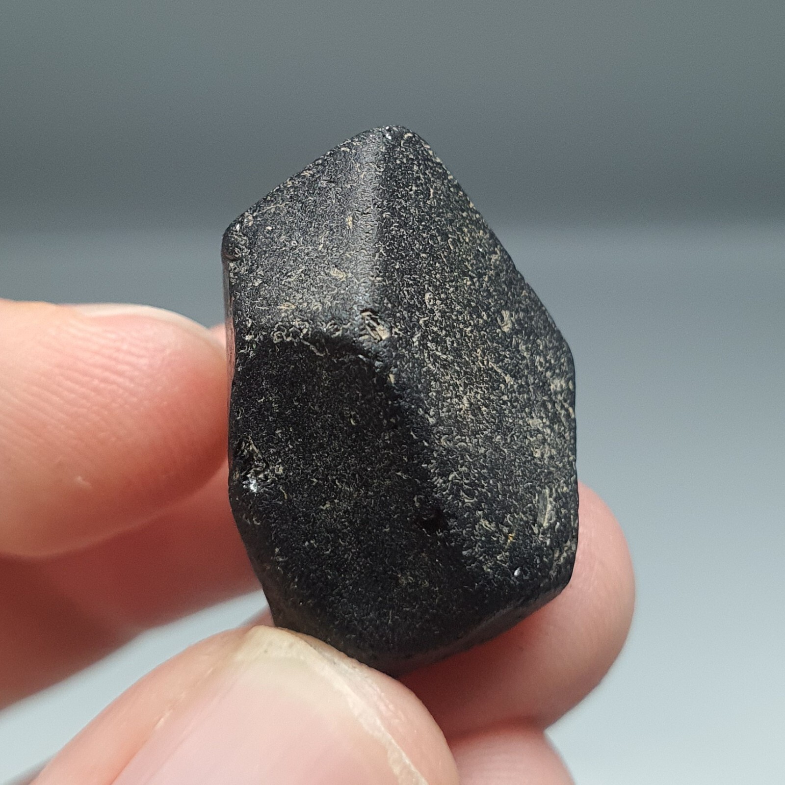 Black Spinel Natural Pleonaste Rare Thailand Kanchanaburi collectible sample