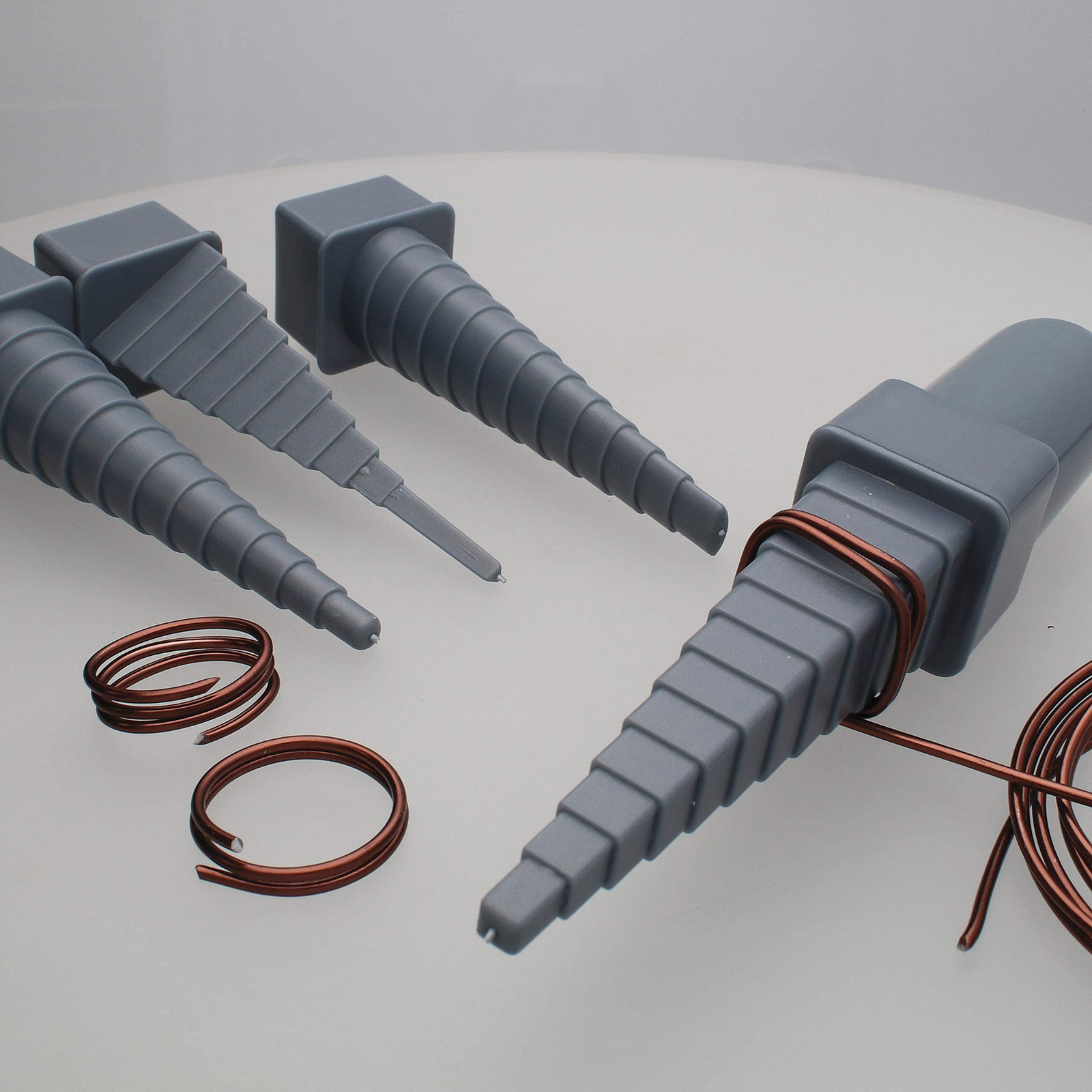 Versatile Plastic Wire Wrapping Mandrel Kit with 48 Sizes for Jewelry Making