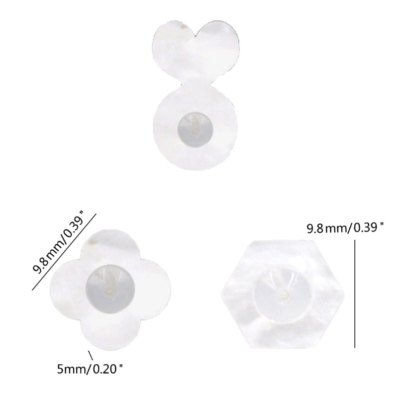 Easy to Use Earplug Earring Clasps for Convenient Installation and Replacement