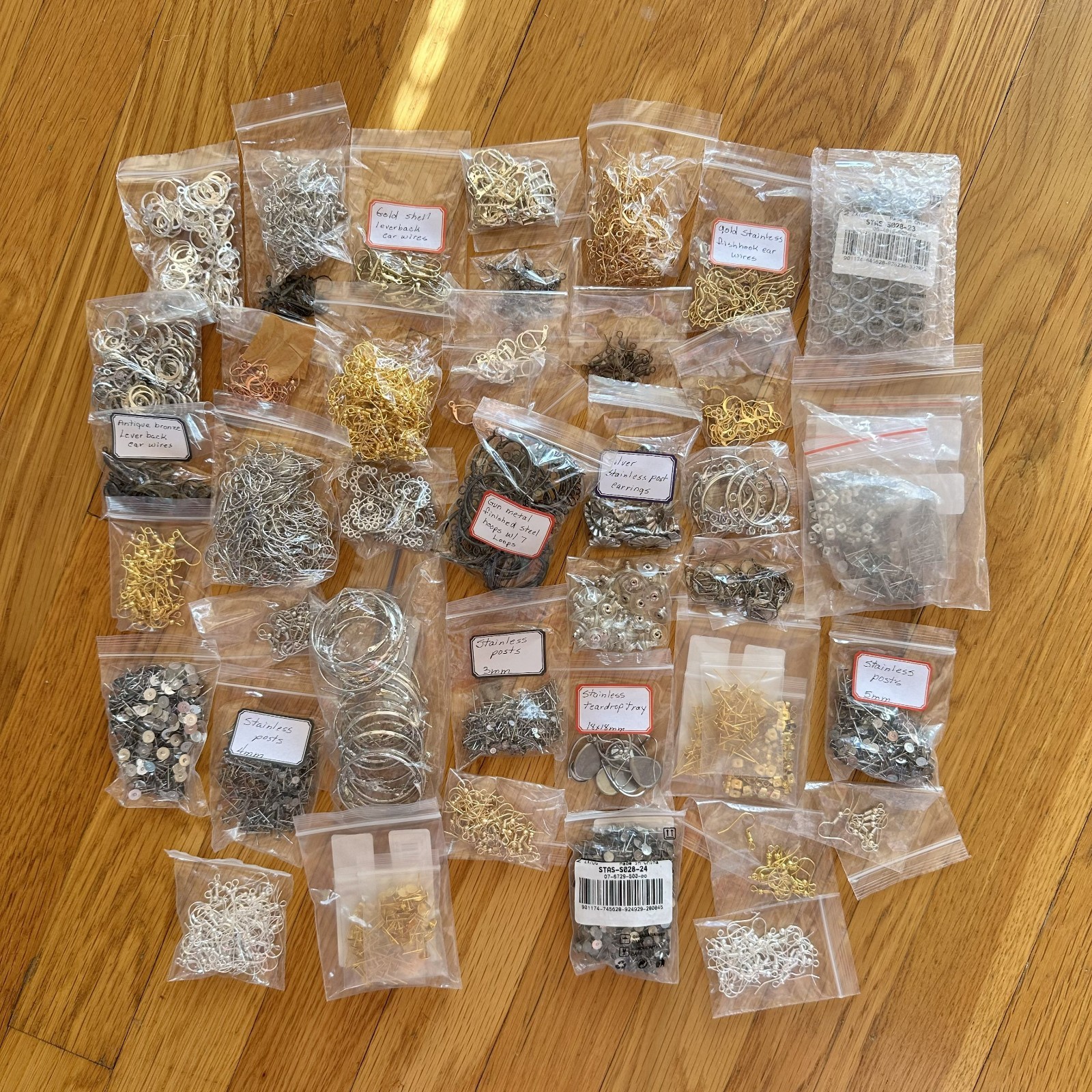 Big Lot Earring Hooks and Posts Jewelry Making Supplies