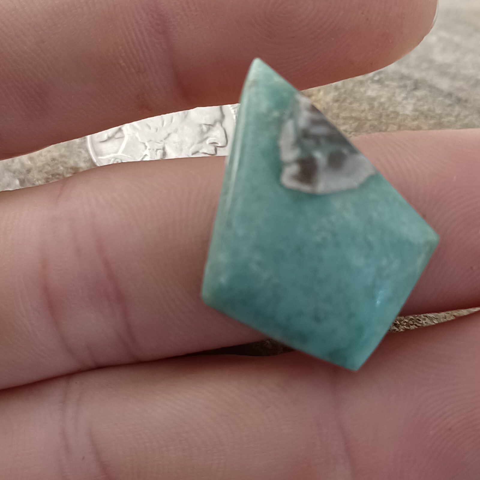Lucin Veriscite Cabochon. 24 Carat