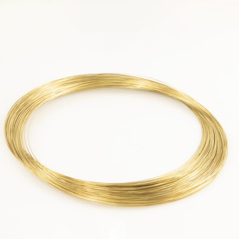 Diameter Ø0.3mm – 5mm Brass Round Wire Bare Unplated Jewelry Making / Wire Craft