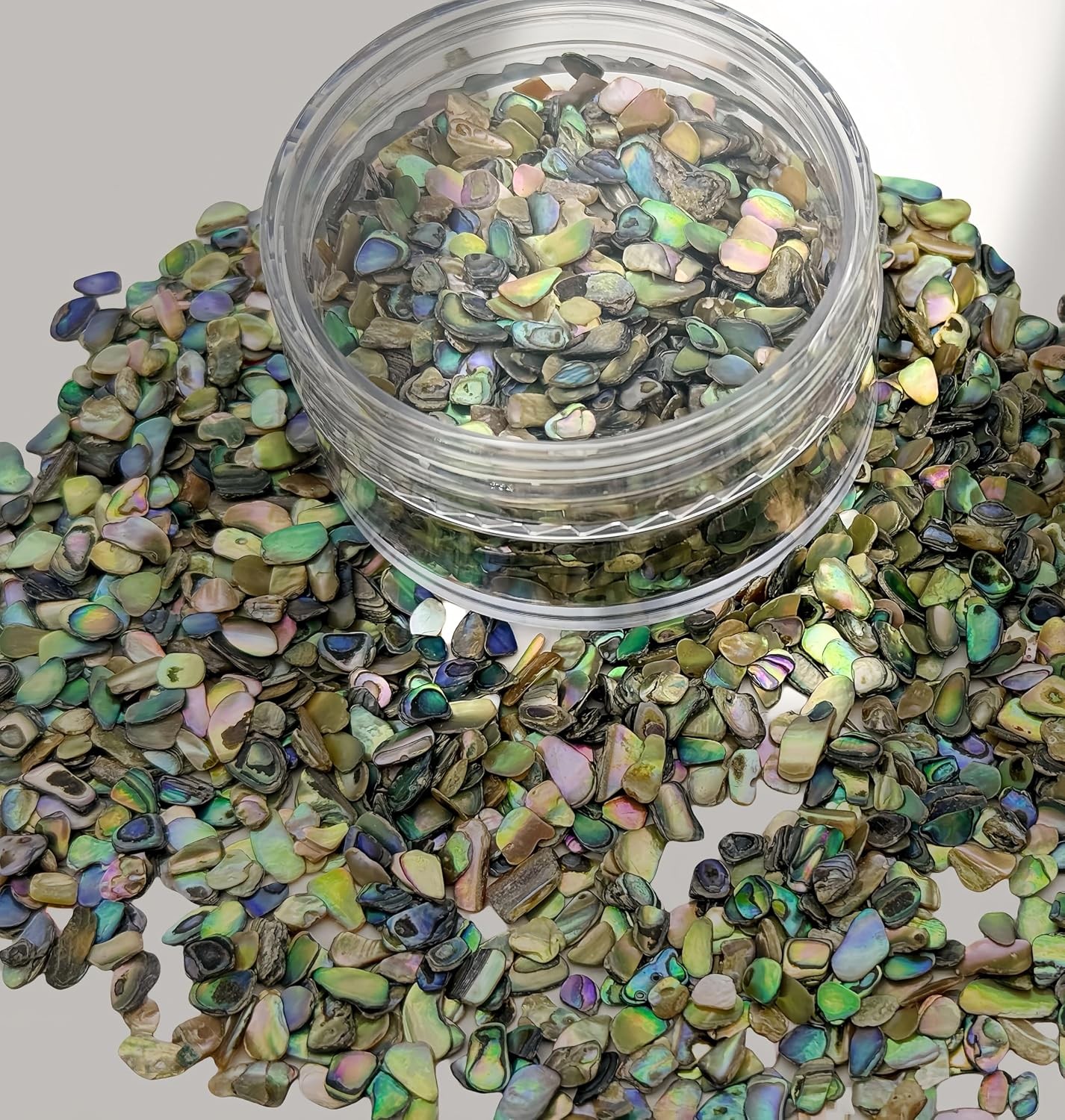 Paua Abalone Shell Pieces Jewelry Making Wood Inlay Supplies 2 oz Abalone