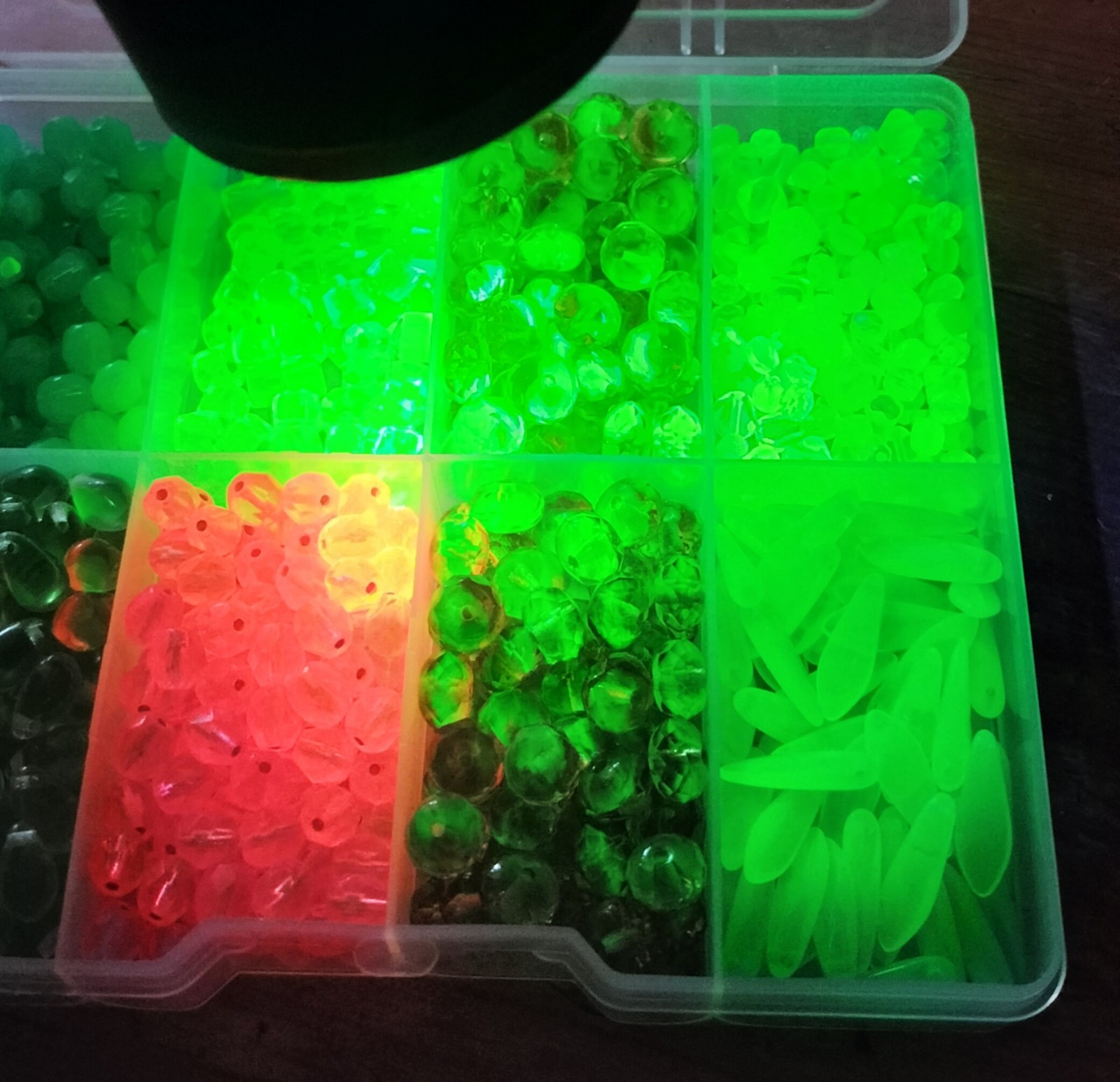Rare Lot Of Vintage UG And UV beads Made In Czechoslovakia antique and vtg