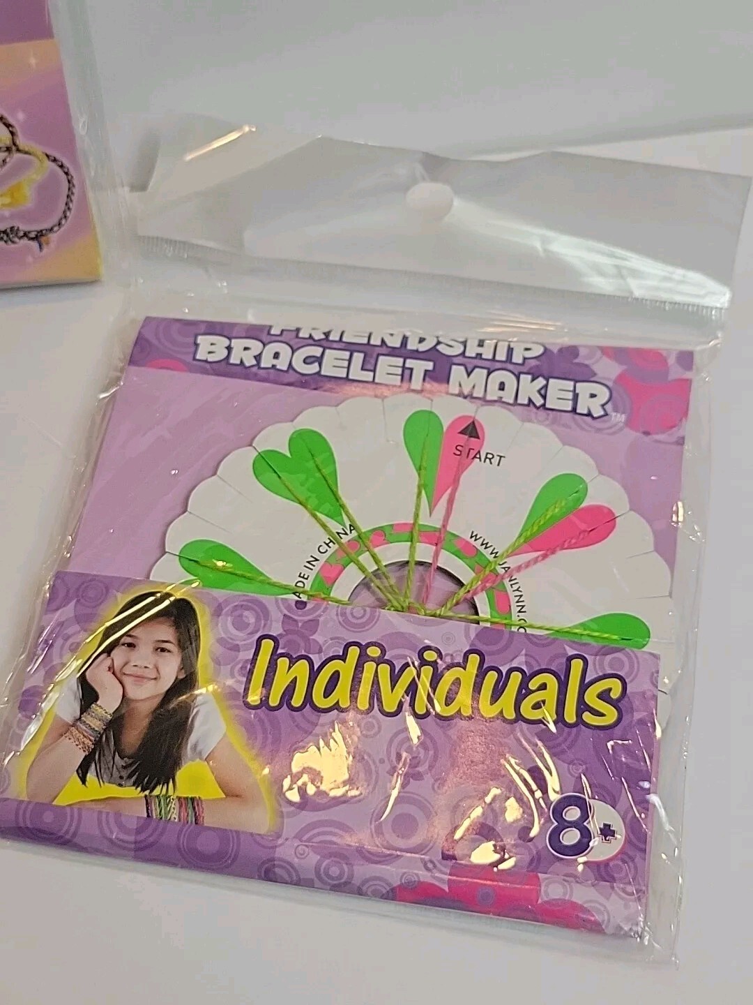 Friendship Bracelet Making Kit Lot DIY Arts and Crafts New Easy To Use i2