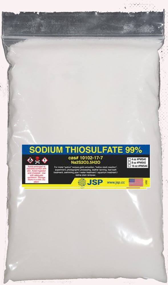JSP®SODIUM THIOSULFATE 8 ounces