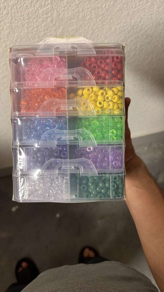 5 – Tier Pony Bead with Storage Container – Unknown Count / Bead Organizer