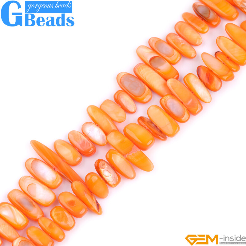 Freeform Multi-color Shell MOP Gemstone Chips Loose Beads For Jewelry Making 15″