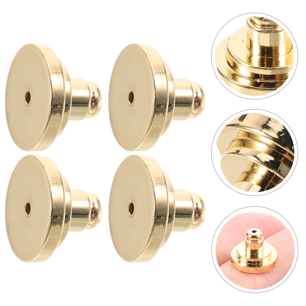 4pcs Earring Backs For Heavy Earrings Heavy Earring Support Back Large Earring