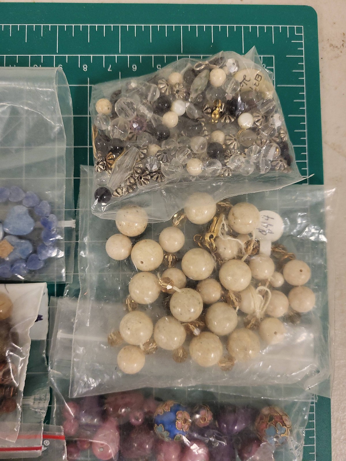 Bulk Lot Beads Assorted Colors Shapes Sizes Craft Jewelry Making Supplies 2lb+