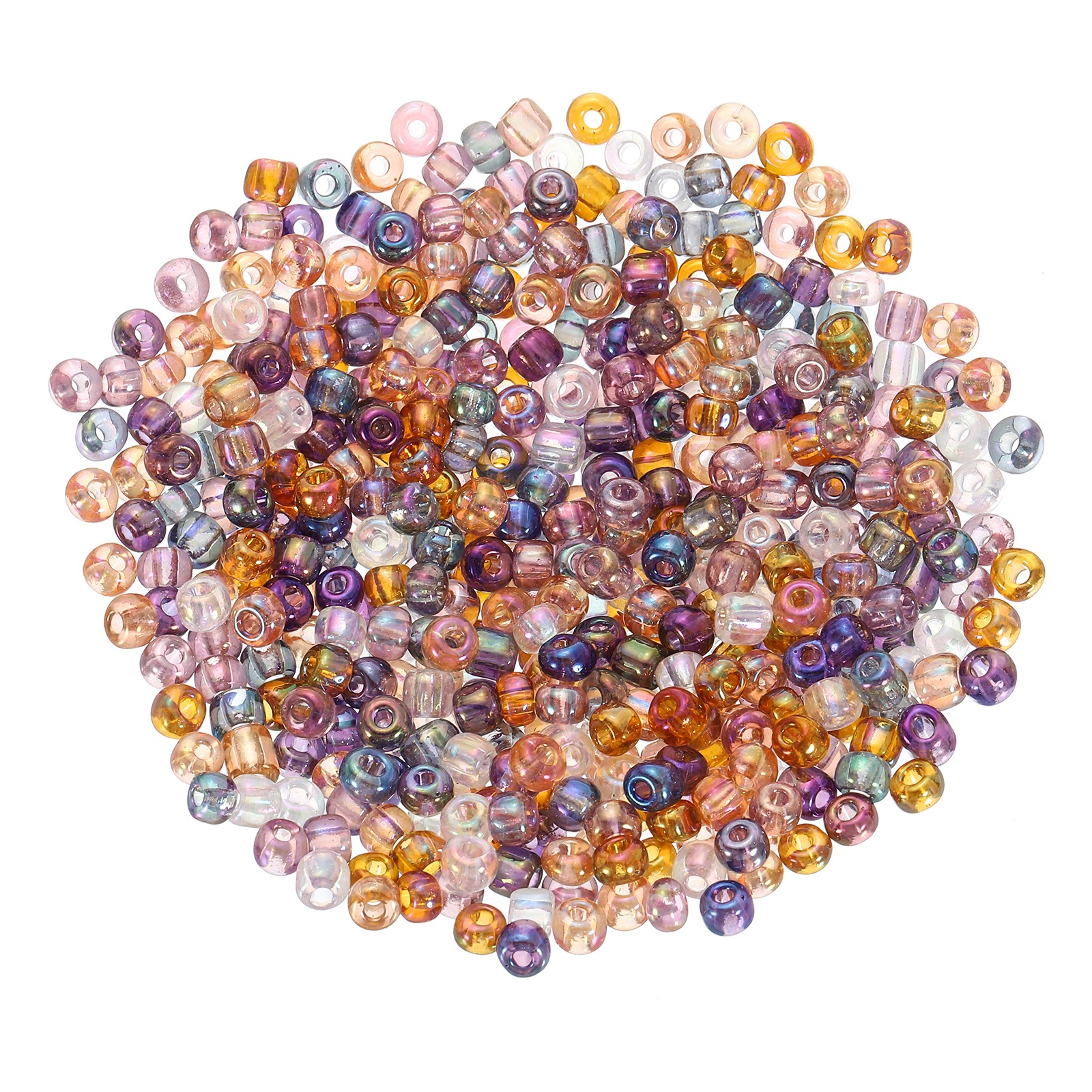 2000Pcs Glass Seed Beads 3mm Mini Glass Seed Spacer Bead Mixed Colors