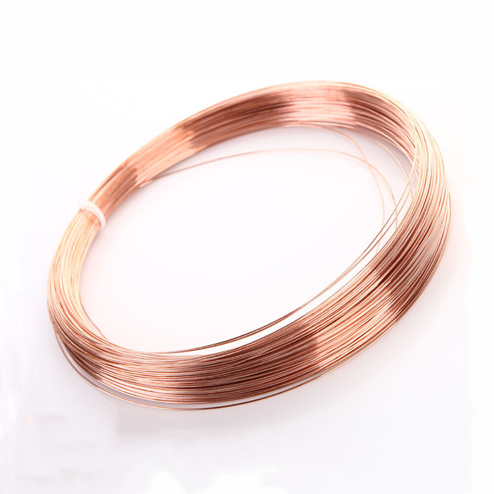 0.2mm to 5mm Pure Copper round wire ( Dead Soft ) Solid Bare Copper Wire 1/5/10m