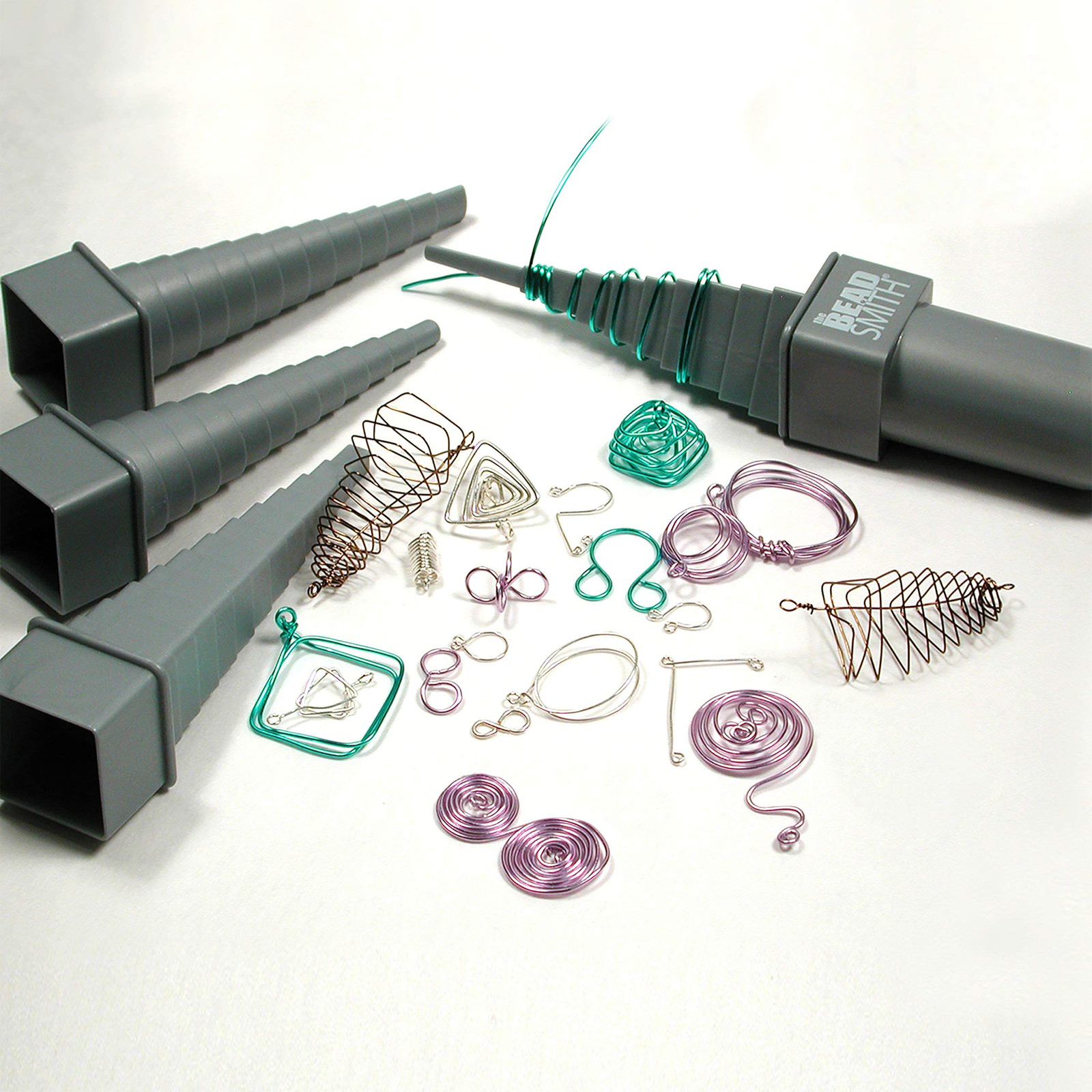 Versatile Plastic Wire Wrapping Mandrel Kit with 48 Sizes for Jewelry Making