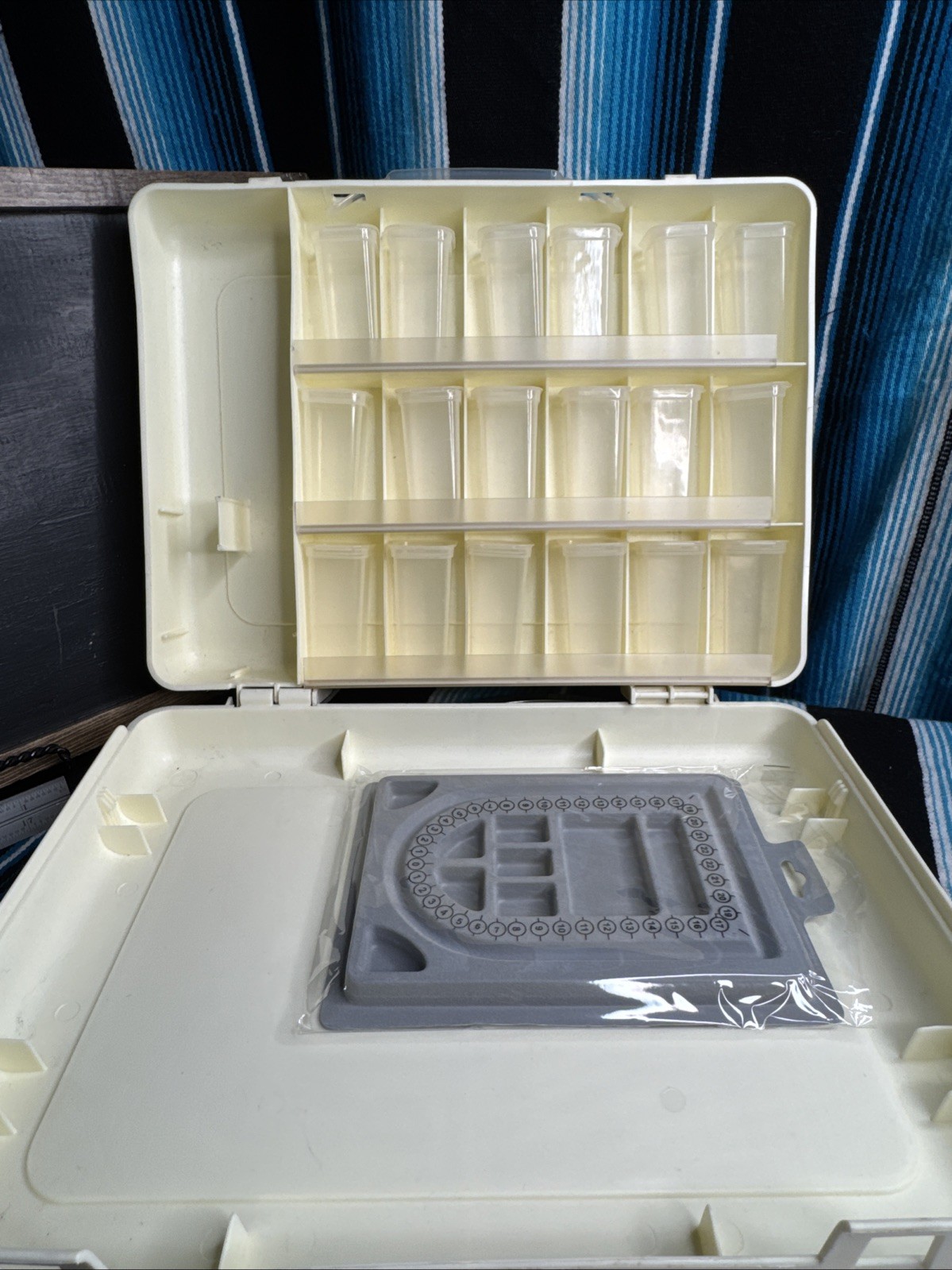 Bead Buddy Travel Work Storage Complete Case w/ Bead Design Board