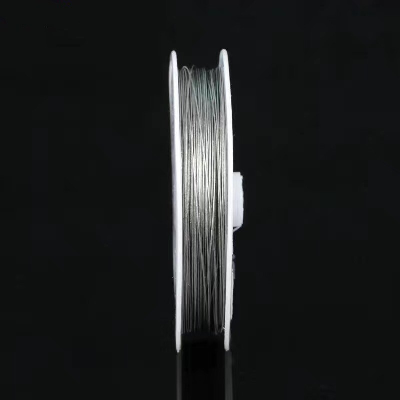 5/10rolls beading wire nylon-coated stainless steel Clear 0.3-0.6mm Strong 7 str