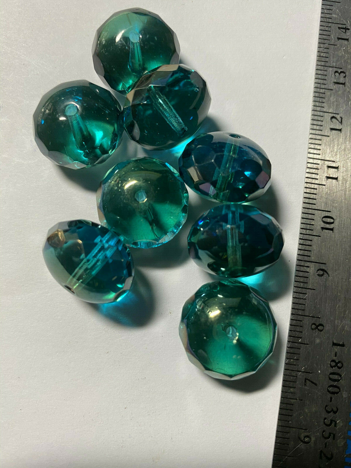 Czech Fire Polished Rondelles, Rivolis and Bicones UPICK