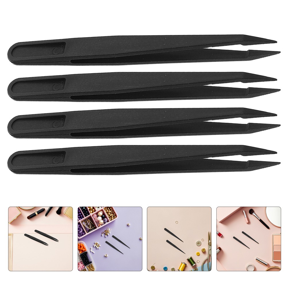 30 Pcs Preschool Tweezers Craft for Beads Nature Exploration Toys