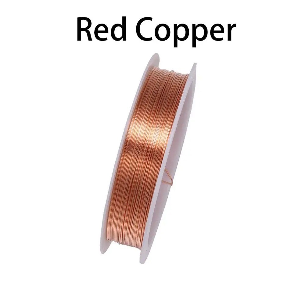 Copper Beading Wire 0.2-1mm Jewelry Making Bracelet Necklace DIY Craft