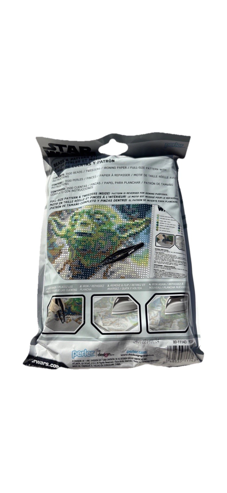 Perler 3500pc Star Wars: YODA Beads & Pattern Kit! Item Y9