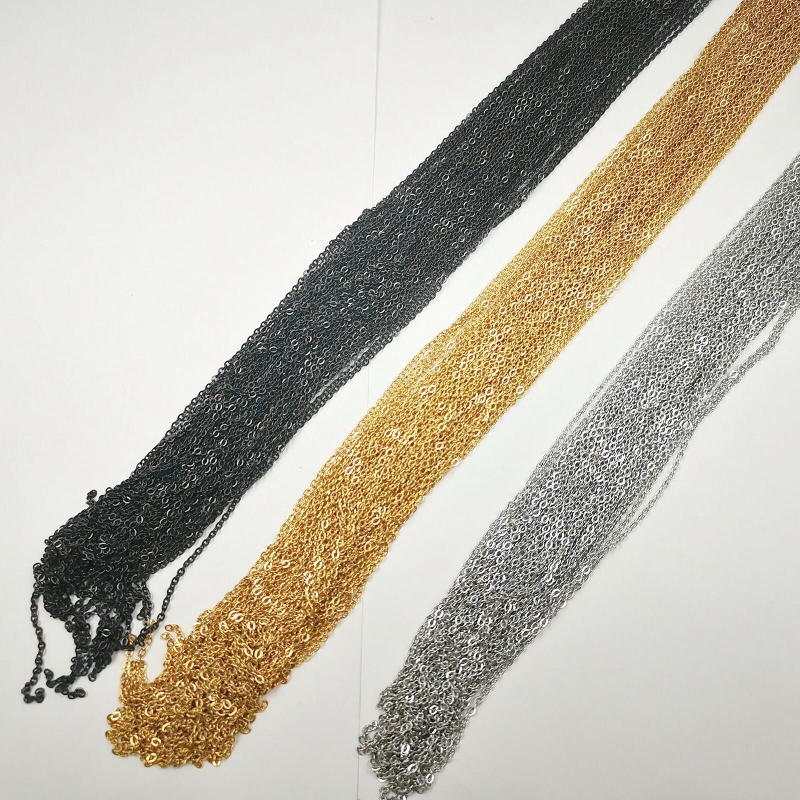 10meter Thin 1.5mm Jewelry Findings Stainless steel Women Oval Link Chain DIY