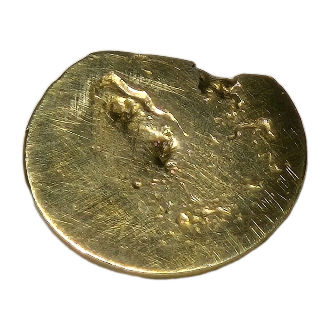 Nordic Gold Round 7.2 Grams Jewelry Making DIY Metal Melting Craft Button Disc