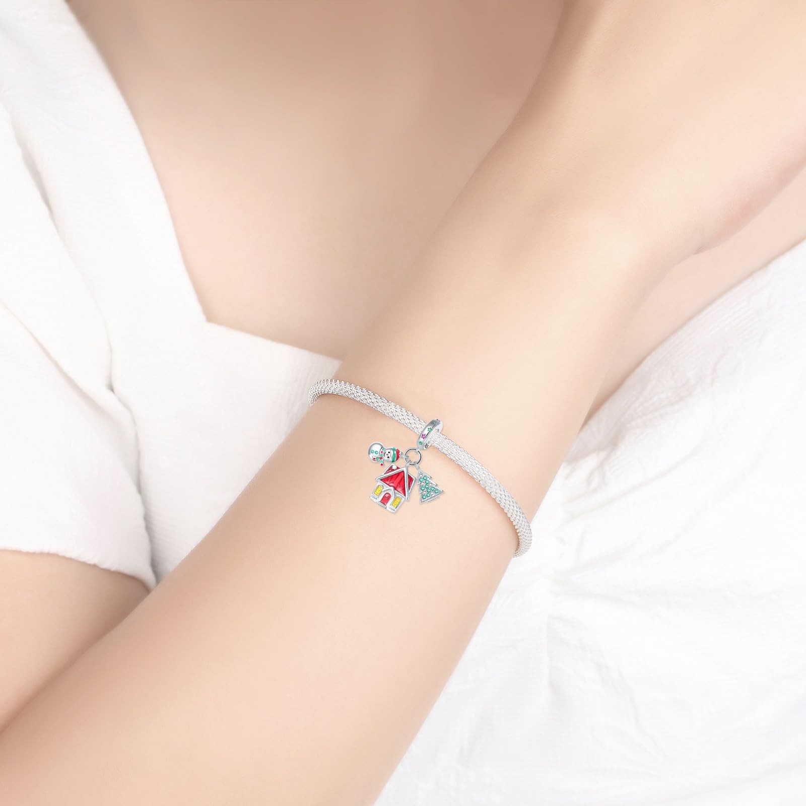925 Sterling Silver Charm Fits Bracelets and Necklaces Charms for Women Fas – 05