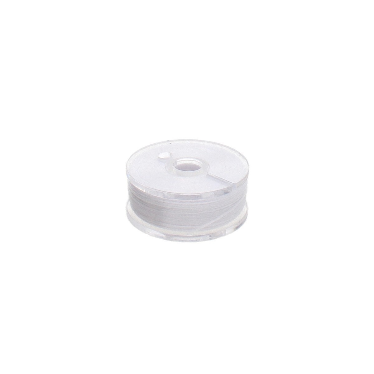 Beading Thread Nyline Flat Bonded Nylon Size 0 (0.15 mm 115 yd) White 1 bobbin